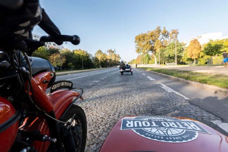 Paris & Versailles Private & Premium Bespoke Tour on Sidecar - Explore Paris and Versailles in Style on a Vintage Sidecar