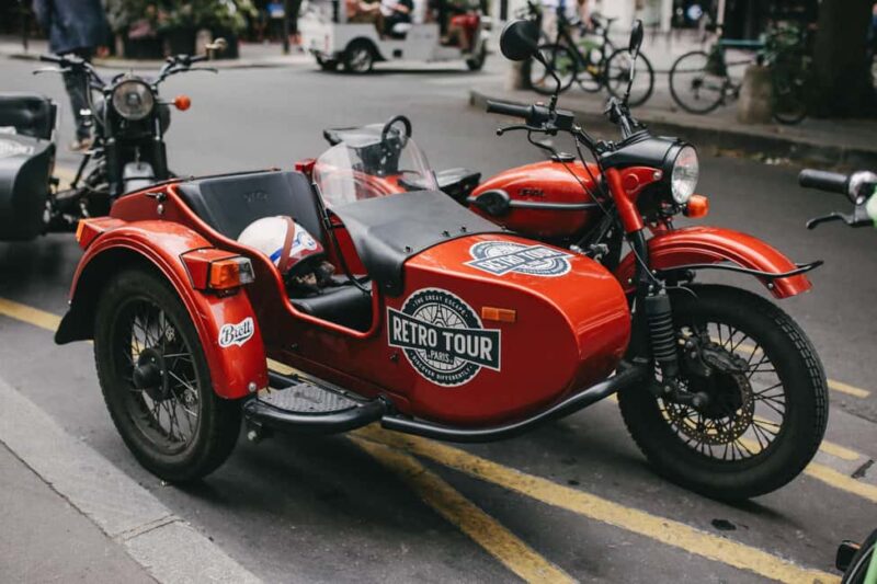 Paris & Versailles Private & Premium Bespoke Tour on Sidecar - Optional Visits to Versailles or Giverny