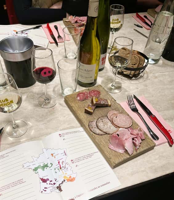 Paris: Wine and charcuterie tasting by Club Cochon - Key Points