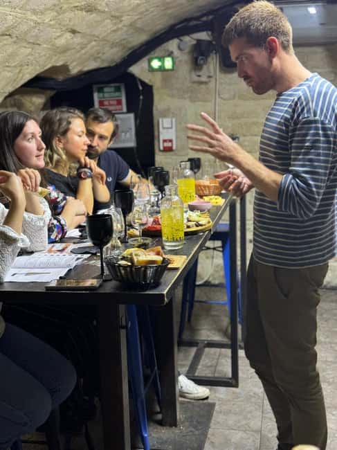 Paris - Wine tasting, foie gras, charcuterie, cheese and final quiz - Learning Through Tasting Tips and Vocabulary Cards