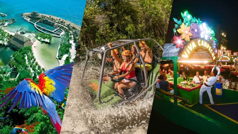 Park Package: Xcaret Plus, Xplor, and Xoximilco - Key Points