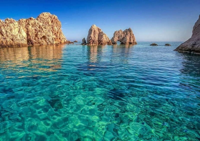 Paros: Panteronisia and Antiparos Pirate Cruise with Lunch - Key Points