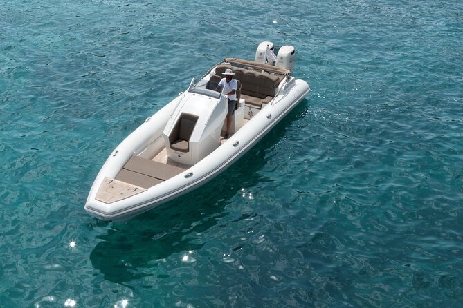 PAROS Private luxury boat trip to Antiparos & Despotiko islands - Cruising Through the Blue Lagoon’s Crystal Waters