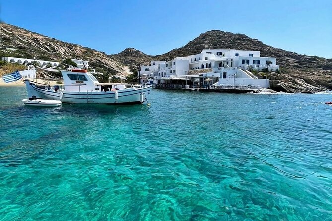 PAROS Private luxury boat trip to Antiparos & Despotiko islands - The Role of the Skipper and Onboard Comforts