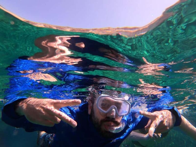 Paros: Private Luxury Cruise to the Blue Lagoon - Antiparos - Exploring the Blue Lagoons Crystal Waters