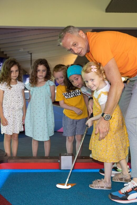 Part of Mini Golf in Deauville indoors and connected - Key Points