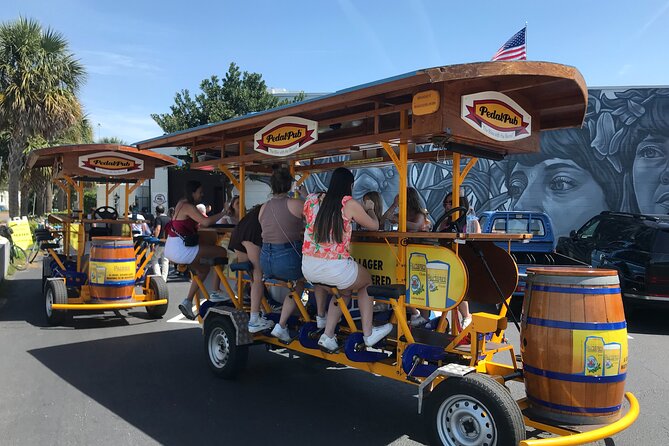 Party Bike Mixer Tour Seats - Logistics and Practical Details