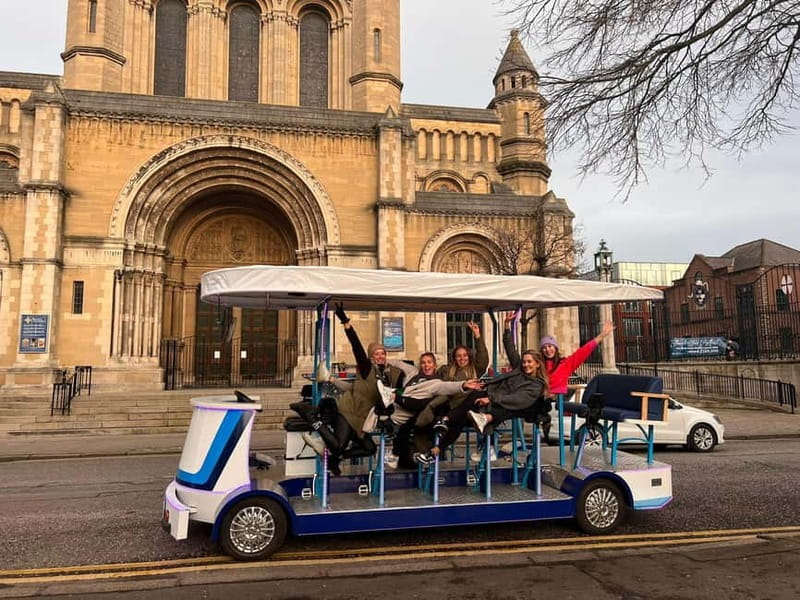 Party Bike tour of Belfast - Starting Point and Location in Belfast City Centre