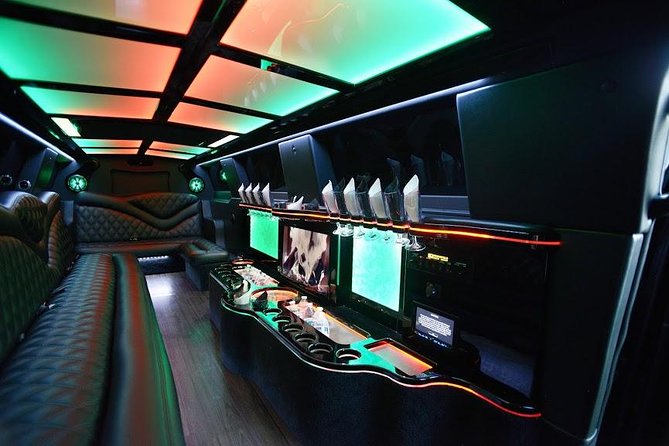 Party Bus Luxury Sprinter Limos - The Vehicle: Clean, Modern, and Well Equipped