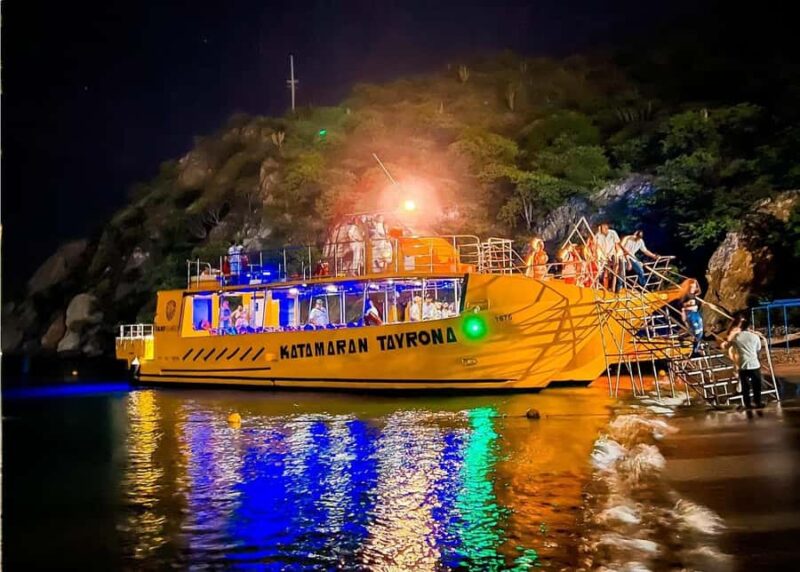 Party on a cruise through the Bay of Santa Marta with a DJ, music, and an open bar - What to Expect on the Santa Marta Night Cruise