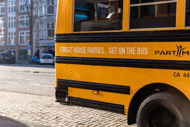 Partybus Amsterdam for 15 persons (1 hour drive) - The Fully Converted American School Bus: Setting the Scene