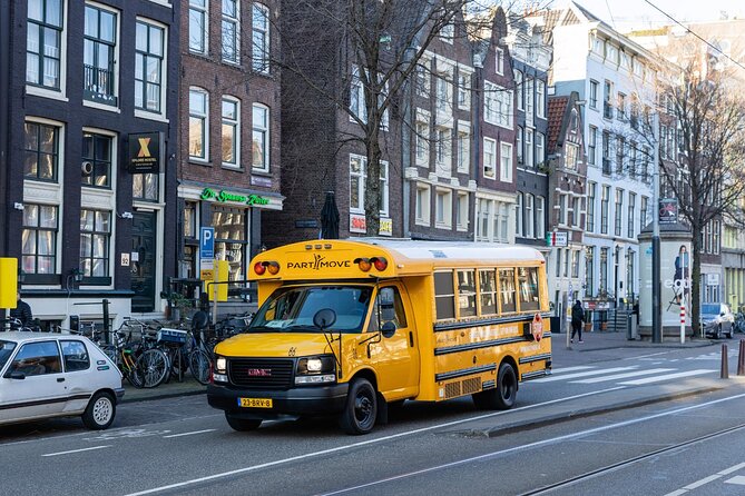 Partybus Amsterdam for 15 persons (1 hour drive) - Customizable and Convenient Booking Process