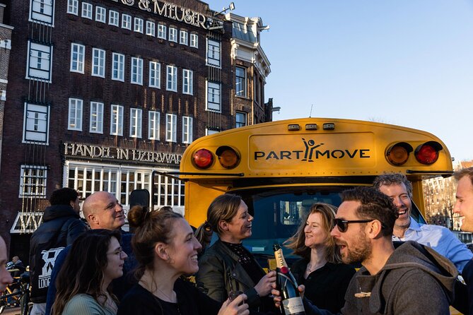Partybus Amsterdam for 15 persons (1 hour drive) - Accessibility and Location Convenience