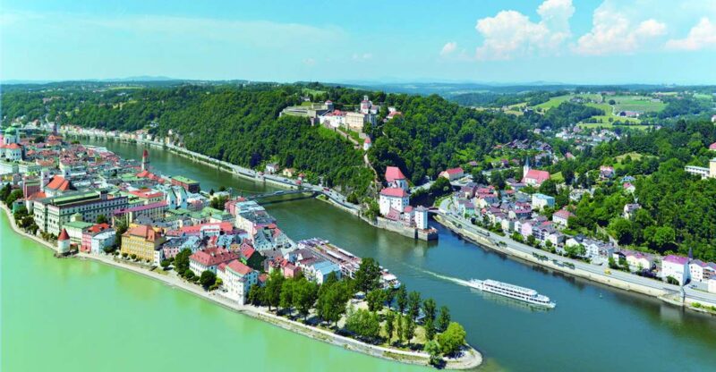 Passau: Floating City Highlights Tour on the Danube and Inn - Scenic Views of Passau from the Water