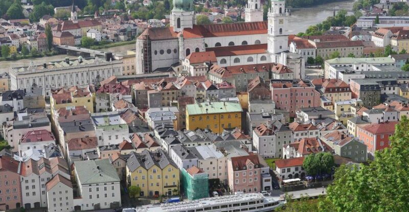 Passau Private Walking Tour with a Professional Guide - The Danube and the Join of Rivers at Veste Oberhaus
