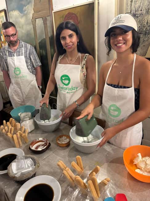 Pasta and tiramisù Cooking class with Wine at Piazza Navona - Guides With Passionate and Clear Instruction