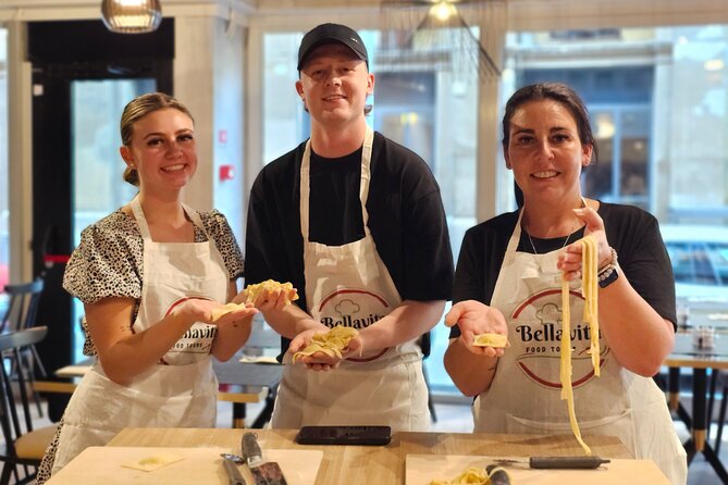 Pasta Fettuccine, Ravioli and Tiramisu MasterClass - Discover a Cooking Experience in the Heart of Rome