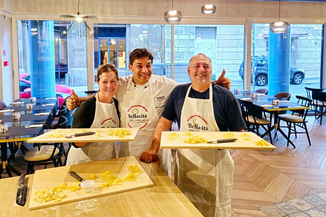 Pasta Fettuccine, Ravioli and Tiramisu MasterClass - Group Size and Atmosphere