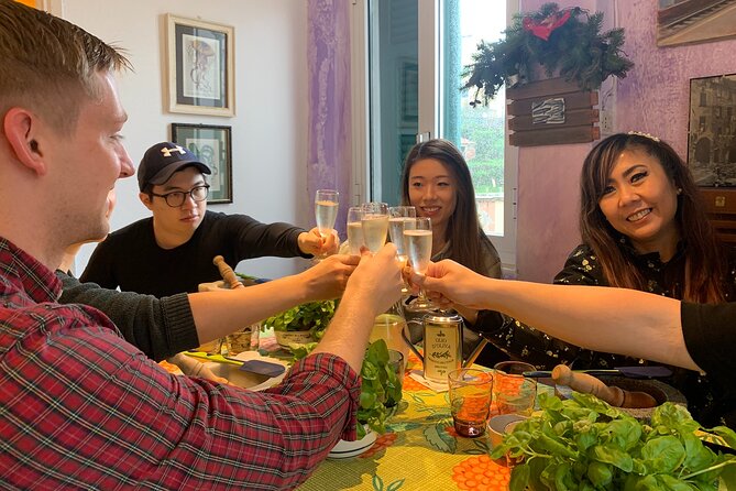 Pasta, Pesto and Tiramisu class Riomaggiore, Cinque Terre - Making Pasta and Pesto from Scratch