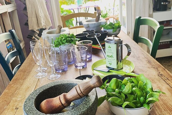Pasta, Pesto and Tiramisu class Riomaggiore, Cinque Terre - Guided Instruction by Luca and the Personal Touch