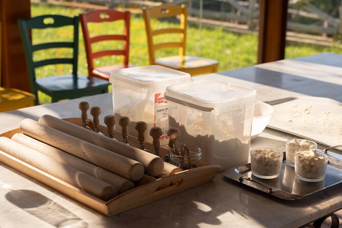 Pasta & Traditional Sorrento Cuisine with Pickup - 100% Hands On - The View and Atmosphere During Dinner