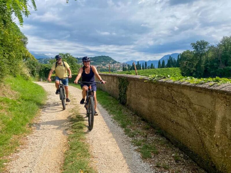 Pastrengo: e-bike tour and wine tasting in the Castle - Visit to the Austrian Fort on the Hills