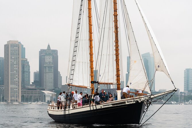 Pastries & Prosecco Aboard a Tall Ship in Boston Harbor - Enjoying the Mimosas and Full Drink Menu