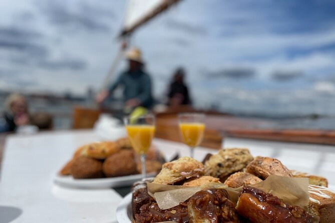 Pastries & Prosecco Aboard a Tall Ship in Boston Harbor - The Perfect Social and Celebratory Setting
