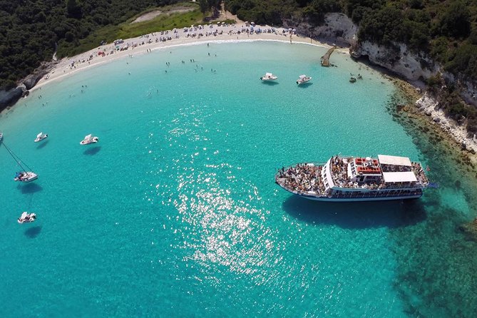 Paxos Antipaxos Blue Caves Cruise from Corfu - Free Time and Lunch in Gaios Village