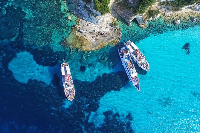 Paxos Antipaxos Blue Caves Day Tour from Corfu - Optional Lunch and Entertainment on Board