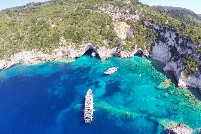 Paxos Antipaxos Blue Caves (Lakka Village) from Corfu - Visiting the Enchanting Blue Caves of Paxos