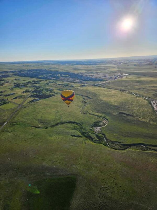 PC | Park City: Sunrise Hot Air Balloon Ride - Celebratory Toast and Breakfast Discount at Black Rock Mountain Resort