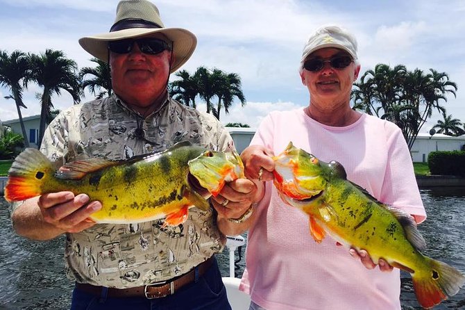 Peacock Bass Fishing Trips Near Key Largo - Key Points