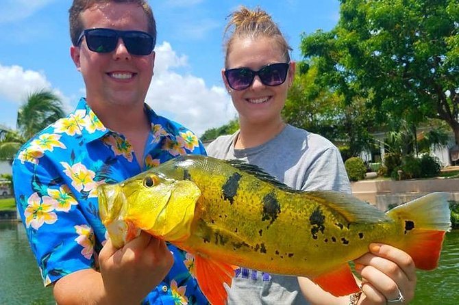 Peacock Bass Fishing Trips Near Miami Florida - The Variety of Fish and Species You Can Catch