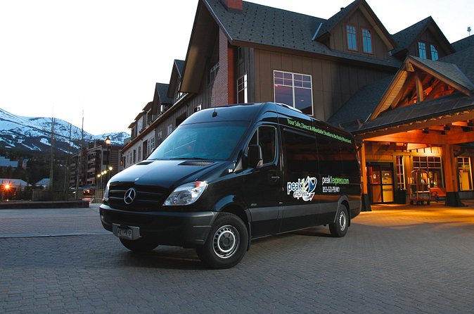 Peak 1 Express - Breckenridge, Keystone, Frisco Areas to Denver Airport - Safety and Comfort: The Mercedes Sprinter Advantage
