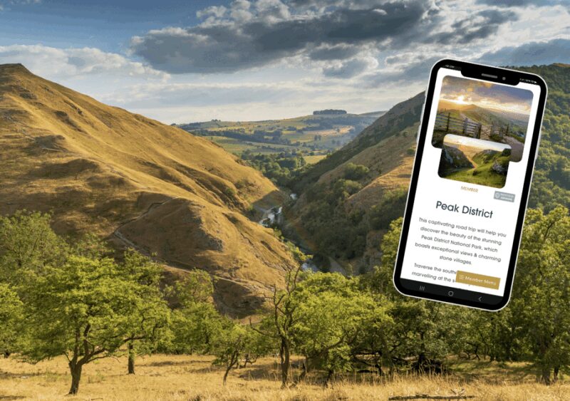 Peak District (Yorkshire): Online Road Trip Guidebook - Iconic Drives and Scenic Routes in the Peak District