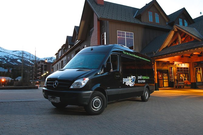 Peak1 Express - Denver Airport Transportation to Keystone River Run - Easy, Safe Transport from Denver Airport to Keystone River Run for $79
