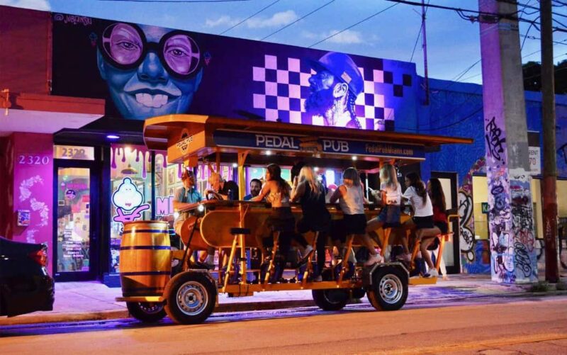 Pedal Pub Miami: Art District Party Bike Pub Crawl - Key Points