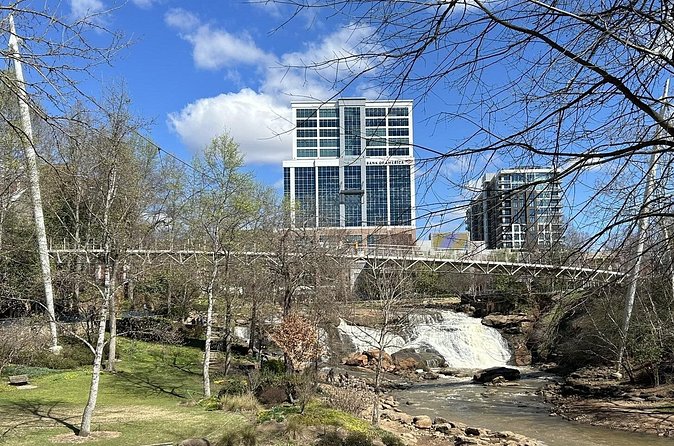 Pedego Electric Bike Tour at Greenville - Final Stops at Falls Park and Local Eats