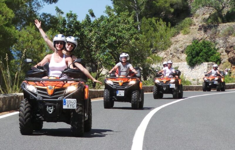Peguera: Quad full day Tour - Meet at the Bulevar de Peguera for Departure