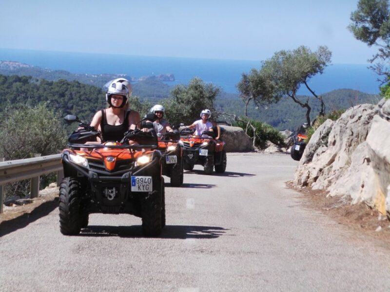 Peguera: Quad Tour - Exploring Port d’Andratx and the Surroundings
