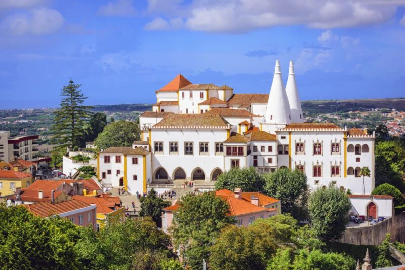 Pena Palace Fast Track, Sintra and Cascais Full-Day Tour - Exploring Sintra Village and Its Castle Highlights