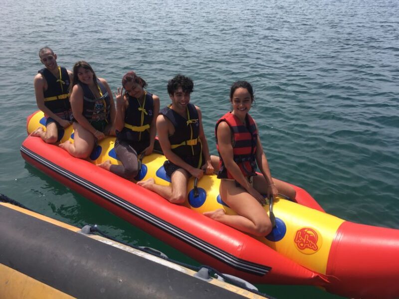 Peniche: Traction Buoy or Banana Boat Adventure - Flexibility with Reserve & Pay Later Option