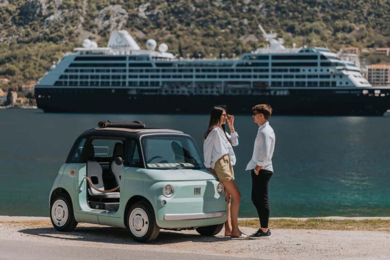 Perast: Guided Tour in a Fiat Topolino E-Car - Discover the Charm of Perast in a Fiat Topolino E-Car Tour