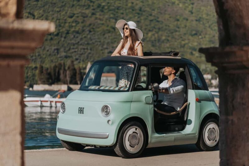 Perast: Guided Tour in a Fiat Topolino E-Car - Key Points