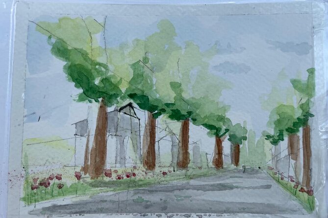 Père Lachaise Cemetery Art: Watercolor Postcard Workshop in Paris - Practical Aspects of the Workshop in Paris