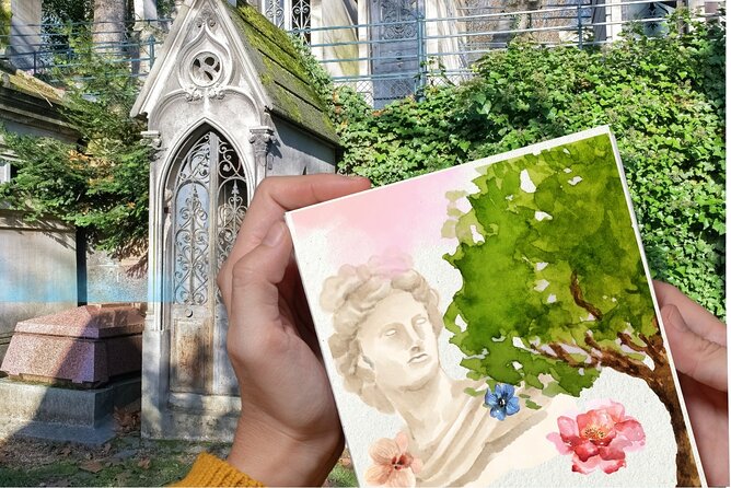 Père Lachaise Cemetery Art: Watercolor Postcard Workshop in Paris - Booking and Cancellation Policies