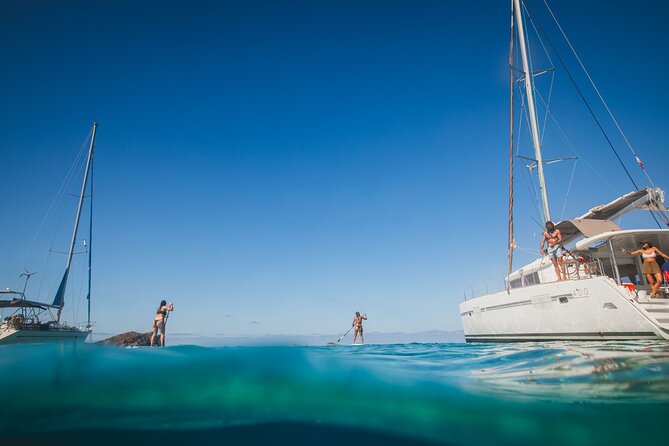 Perfect Day in Private Catamaran by Ibiza - Relaxing at Cala d’Hort with Optional Lunch