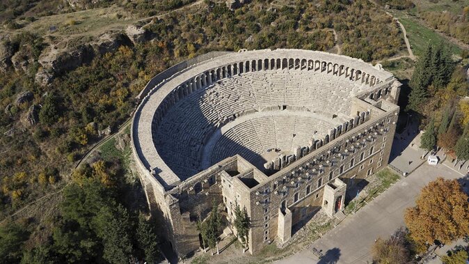 Perge Aspendos Aquaduct Side with Waterfall - Discover the Full-Day Tour of Ancient Sites and Natural Wonders in Antalya