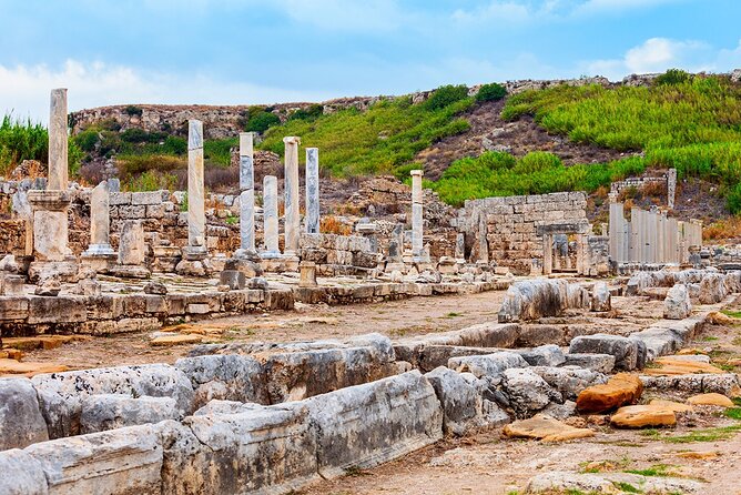 Perge Aspendos Aquaduct Side with Waterfall - Practical Logistics and Group Experience